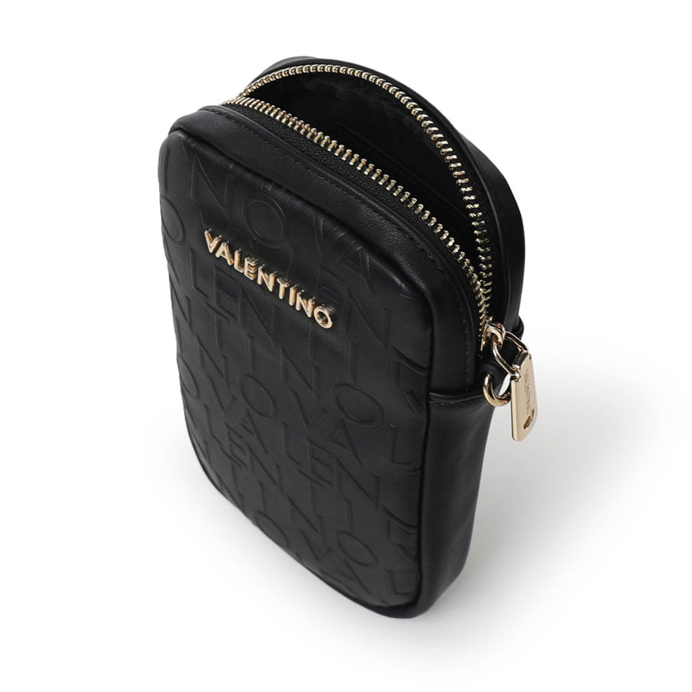 VALENTINO BAGS Damen-Handyhalter geschlossen mit Reißverschluss Relax Line Farbe Schwarz