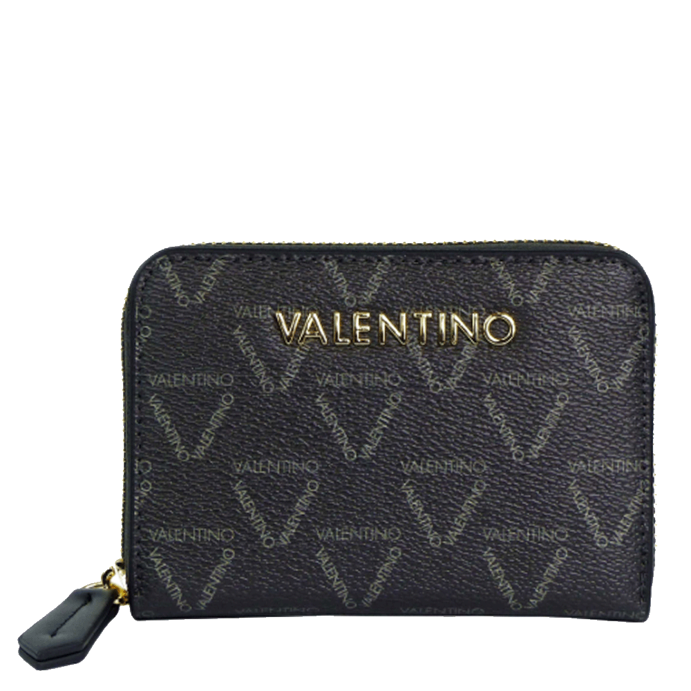 Portafoglio Donna Piccolo VALENTINO BAGS Chiuso con Zip Linea Lady Re Colore Nero - Multicolor