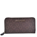 Portafoglio Donna VALENTINO BAGS Chiuso con Zip Linea Lady Re Colore Moro - Nero