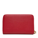 Portafoglio Donna VALENTINO BAGS Zip Around Linea Jasmin Colore Rosso Misura Media