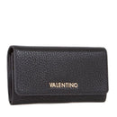 Portafoglio Donna VALENTINO BAGS Chiuso con Bottone Linea Blossom Re Colore Nero