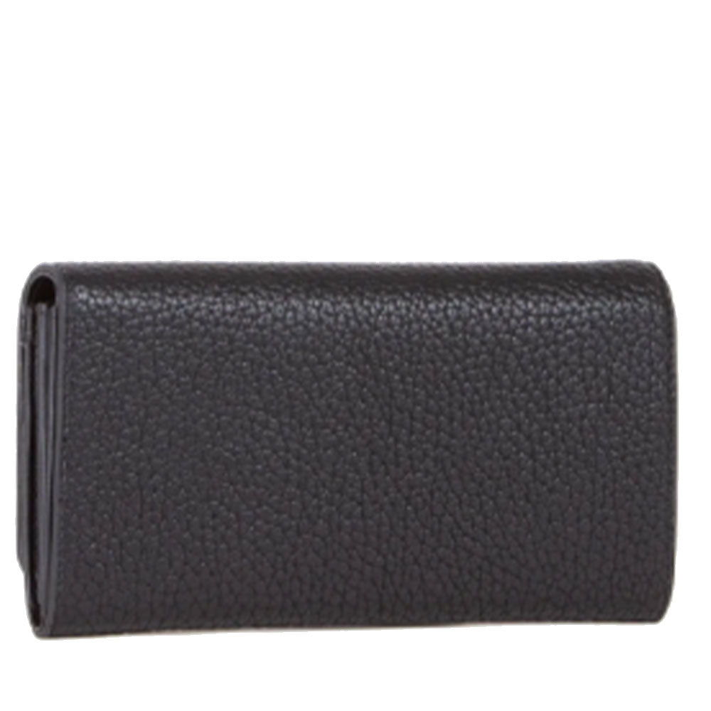 Portafoglio Donna VALENTINO BAGS Chiuso con Bottone Linea Blossom Re Colore Nero