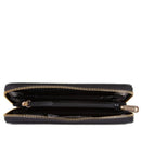 Portafoglio Donna VALENTINO BAGS Zip Around Linea Blossom Re Colore Nero