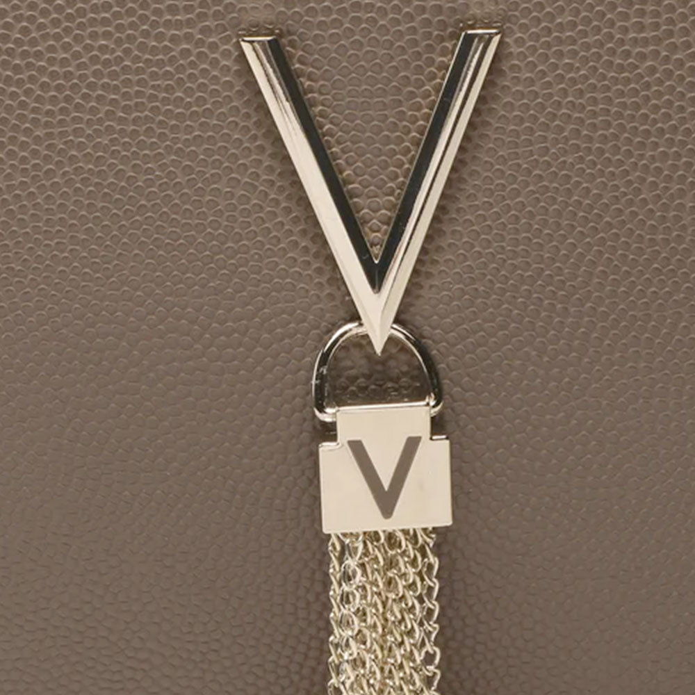 Damen-Umhängetasche VALENTINO BAGS Modell Divina in Taupe - VBS1R409G