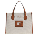 Borsa Donna a Mano GUESS Linea G - Status colore Natural - Cognac