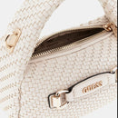 GUESS Mini-Damenhandtasche Francy Line, Muschelfarbe