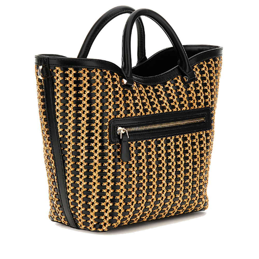 GUESS Atalia Linie
Damen Handtasche in Naturfarbe - Schwarz