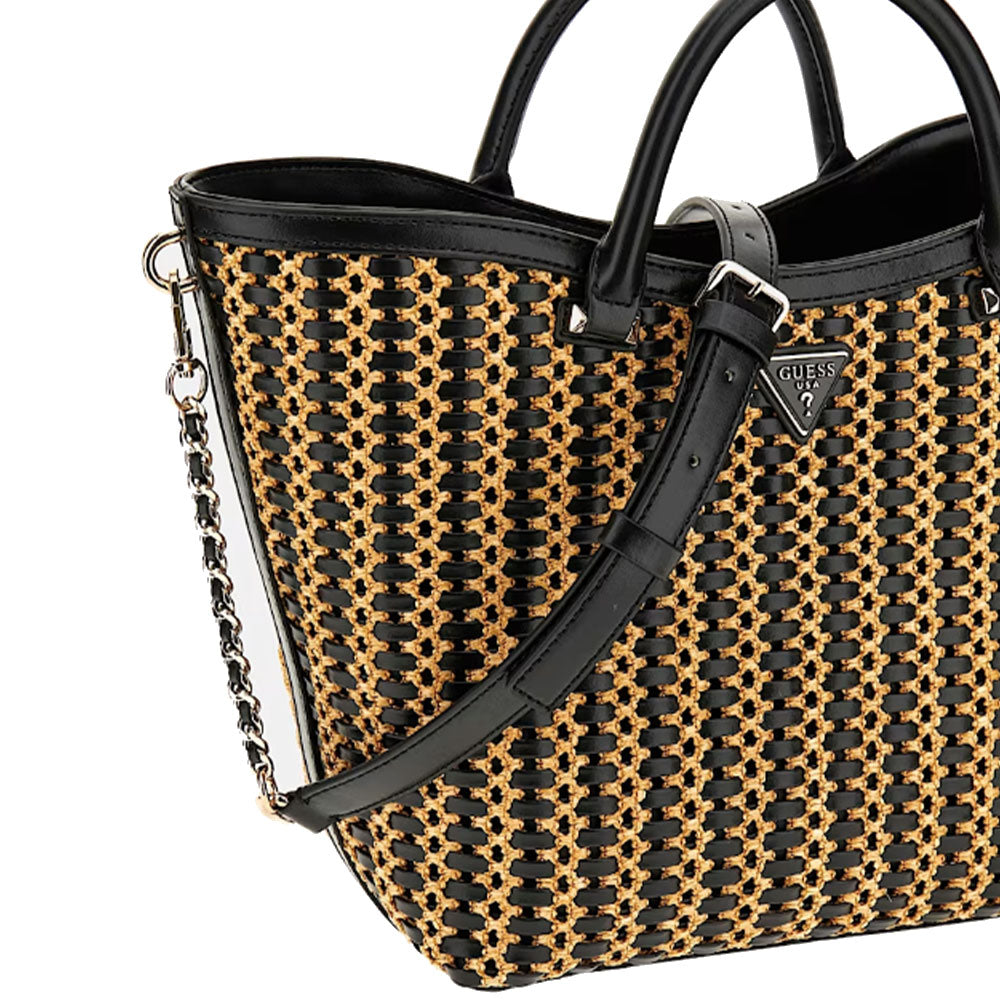 GUESS Atalia Linie
Damen Handtasche in Naturfarbe - Schwarz