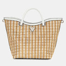 Borsa Donna a Mano GUESS Linea Atalia colore Natural - White