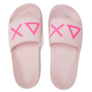 SUN68 Damen Hausschuhe Logo Line Rosa - X35204