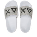 SUN68 SLIPPERS LOGO LINIE
Damen Hausschuhe in Weiß - X35205
