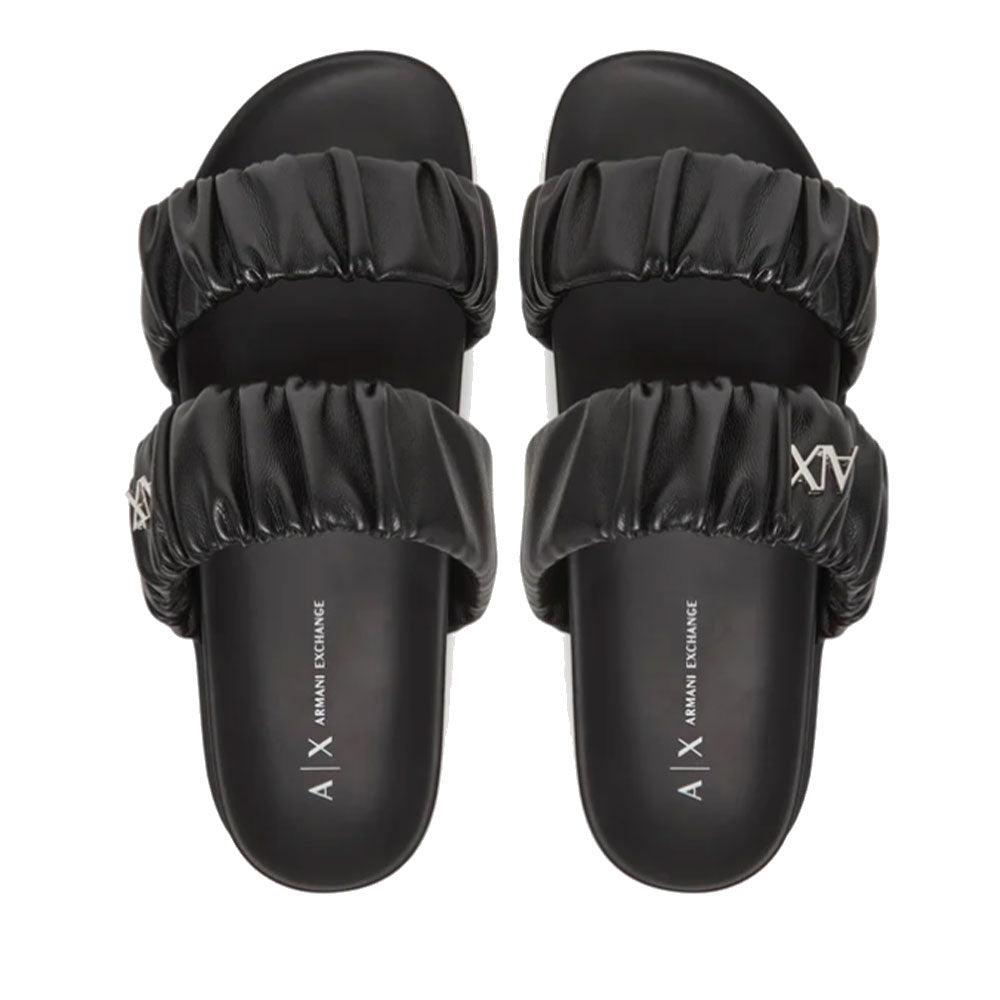 ARMANI EXCHANGE
Damen Slipper mit doppelt gepolstertem Band in der Farbe Schwarz