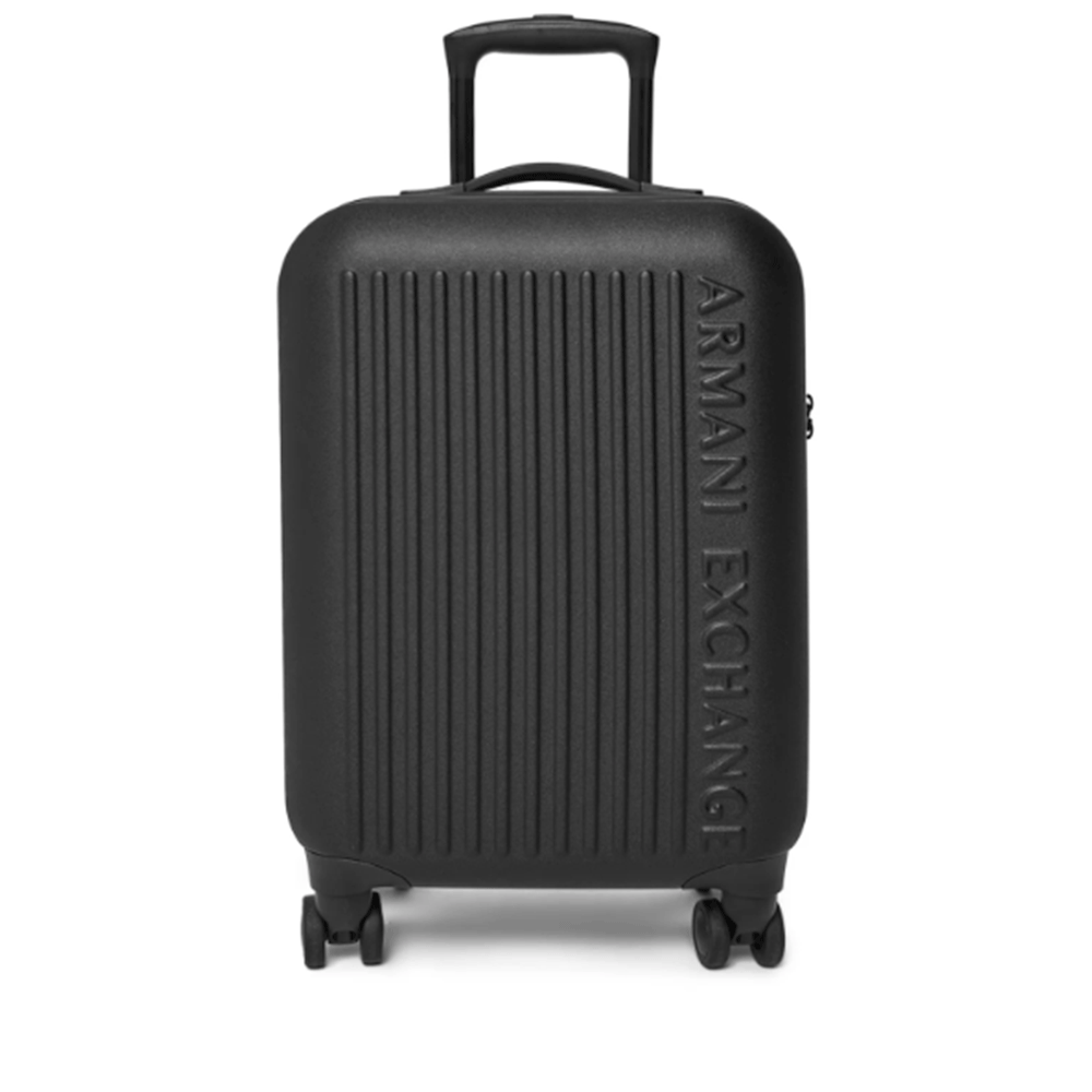 Trolley Cabina Rigido 4 Ruote ARMANI EXCHANGE colore Nero
