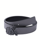 Cintura Uomo Reversibile in Pelle ARMANI EXCHANGE Colore Black - Dark Gull Gray