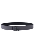 Cintura Uomo Reversibile in Pelle ARMANI EXCHANGE Colore Black - Dark Gull Gray