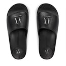 Ciabatte Uomo ARMANI EXCHANGE con Logo sulla Fascia Colore Black - Optical White