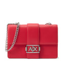 ARMANI EXCHANGE 
Damen Umhängetasche Geschlossen mit Klappe in Grenadine Farbe