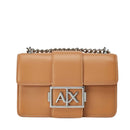 ARMANI EXCHANGE Jodie Linie
Damen Umhängetasche Geschlossen mit Klappe in der Farbe Camel Rose