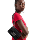 ARMANI EXCHANGE Jodie Linie 
Damen Umhängetasche Geschlossen mit Klappe in Schwarz