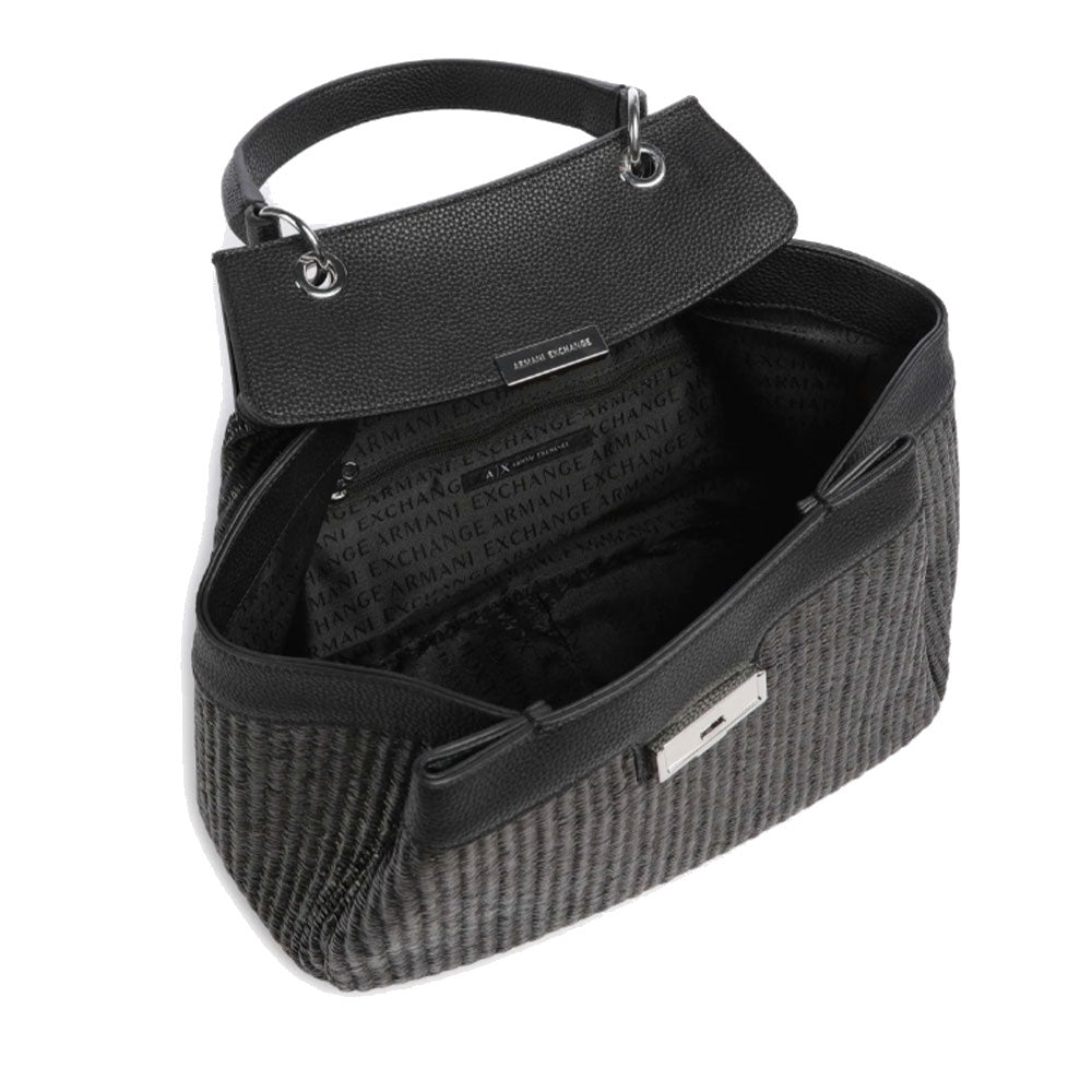 ARMANI EXCHANGE Wave Linie
Damen Handtasche mit Schultergurt Schwarz - Black