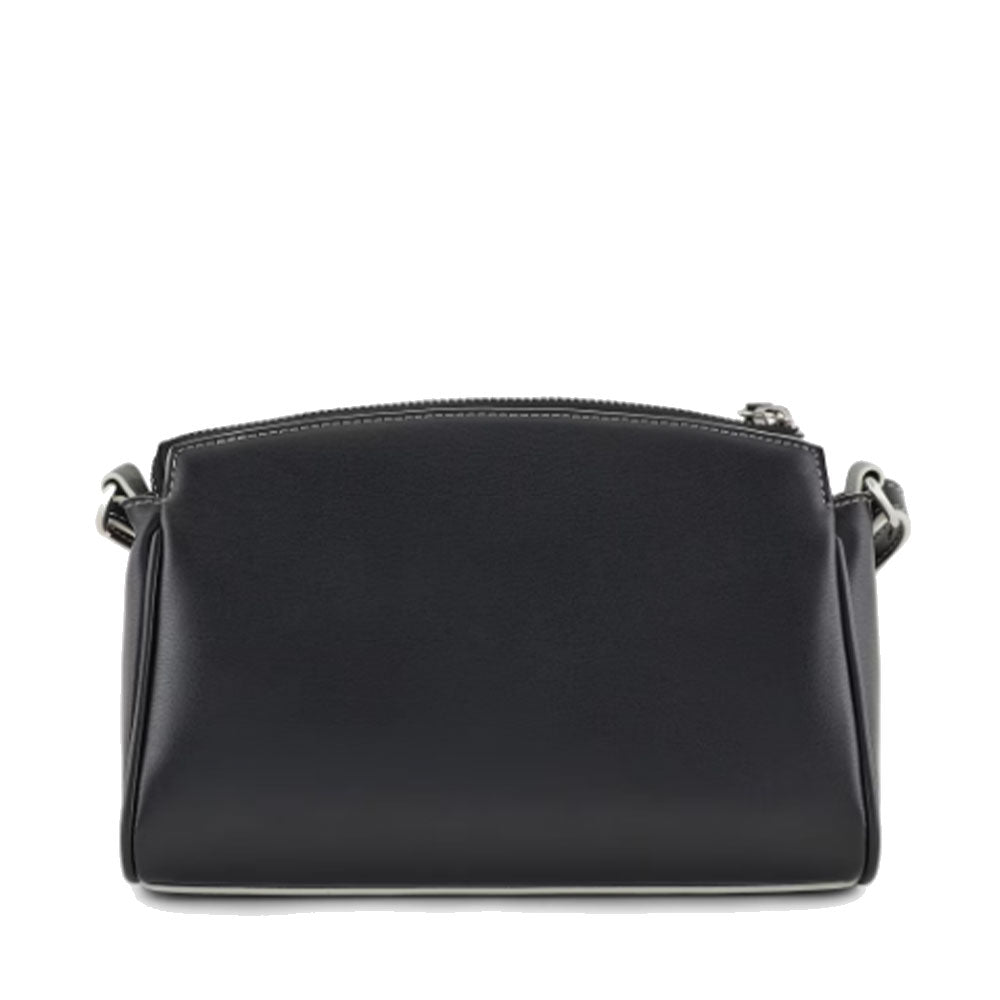 ARMANI EXCHANGE 
Damen Umhängetasche mit Vorhängeschloss in Schwarz - Journal
