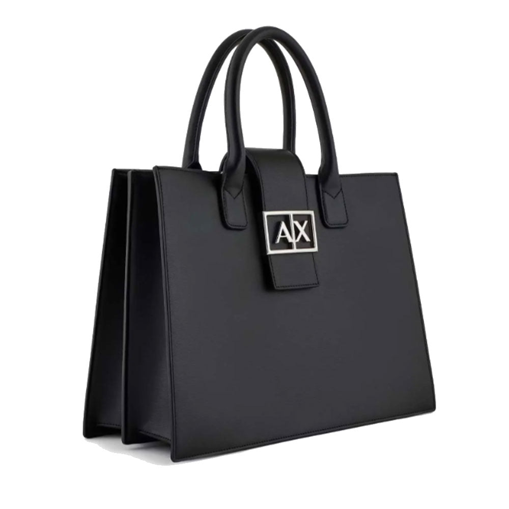Borsa Donna a Mano ARMANI EXCHANGE colore Nero Misura Grande