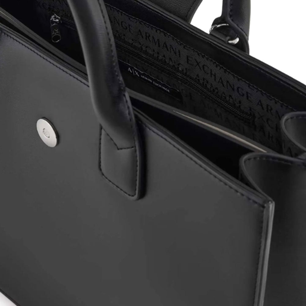 Borsa Donna a Mano ARMANI EXCHANGE colore Nero Misura Grande