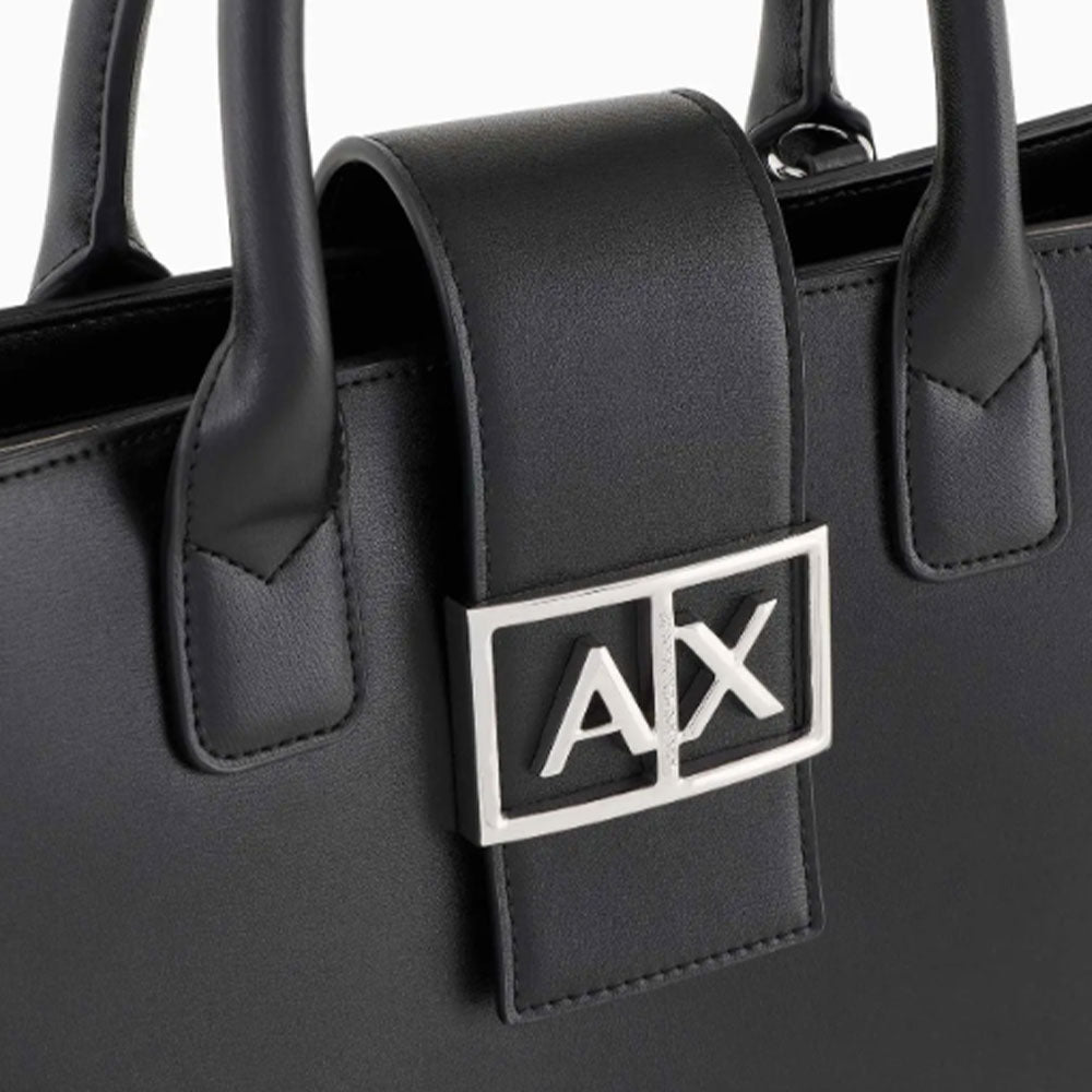 Borsa Donna a Mano ARMANI EXCHANGE colore Nero Misura Grande