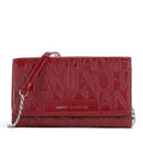 Kleine Damen-Clutch mit Kettenschulterriemen ARMANI EXCHANGE in Red Dahlia