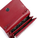 Kleine Damen-Clutch mit Kettenschulterriemen ARMANI EXCHANGE in Red Dahlia
