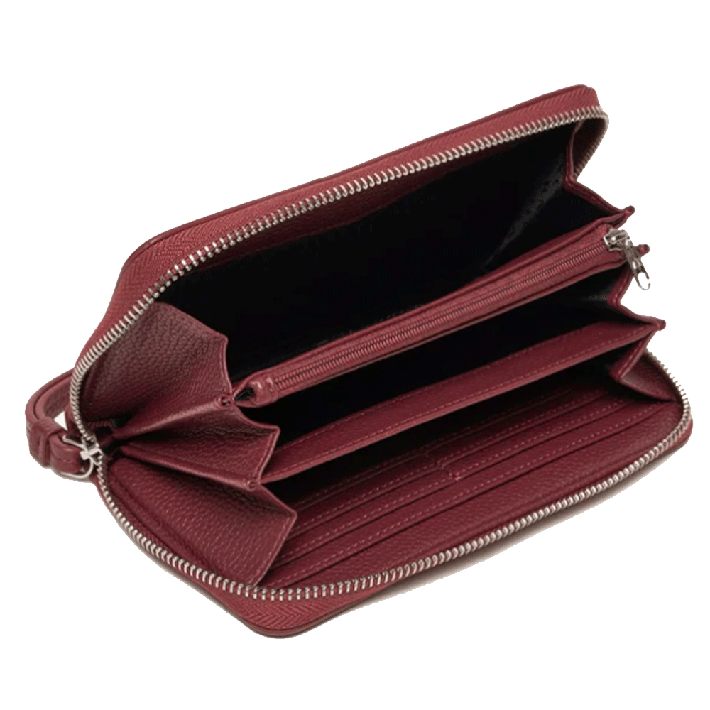 Portafoglio Donna Zip Around ARMANI EXCHANGE colore Groove