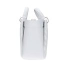 ARMANI EXCHANGE Damen Handtasche mit Schultergurt mit perforiertem Logo in Optic White