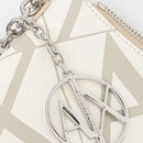 ARMANI EXCHANGE Gynger Linie 
Damen Hand Clutch mit Schultergurt in Weiße Farbe - Valley