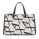 ARMANI EXCHANGE Gynger Linie 
Damenhandtasche mit Schultergurt in der Farbe Weiß - Schwarz