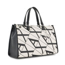 ARMANI EXCHANGE Gynger Linie 
Damenhandtasche mit Schultergurt in der Farbe Weiß - Schwarz