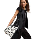 ARMANI EXCHANGE Gynger Linie 
Damenhandtasche mit Schultergurt in der Farbe Weiß - Schwarz