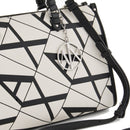 ARMANI EXCHANGE Gynger Linie 
Damenhandtasche mit Schultergurt in der Farbe Weiß - Schwarz