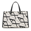 ARMANI EXCHANGE Gynger Linie 
Damenhandtasche mit Schultergurt in der Farbe Weiß - Schwarz