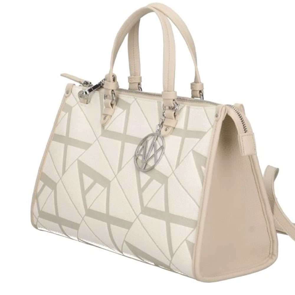 Borsa Donna a Mano con Tracolla ARMANI EXCHANGE Linea Gynger colore White - Valley