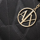 ARMANI EXCHANGE Gynger Linie 
Damenhandtasche mit Schultergurt in Schwarz