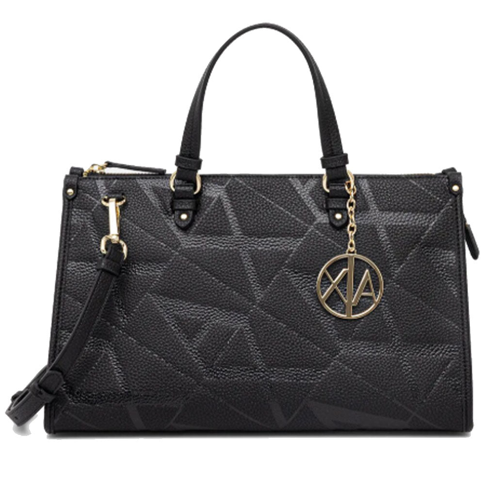 Borsa Donna a Mano con Tracolla ARMANI EXCHANGE Linea Gynger colore Black - Black