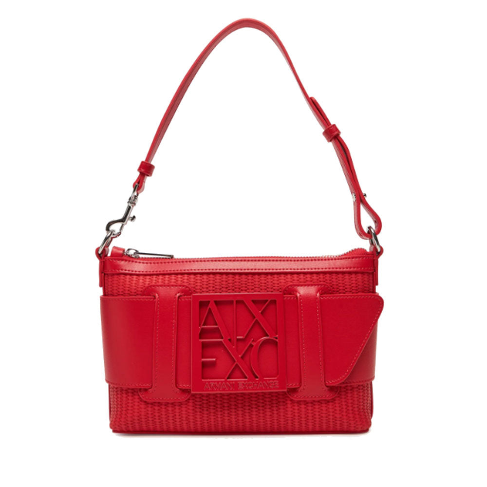 Borsa Donna Hobo a Spalla ARMANI EXCHANGE Colore Rosso