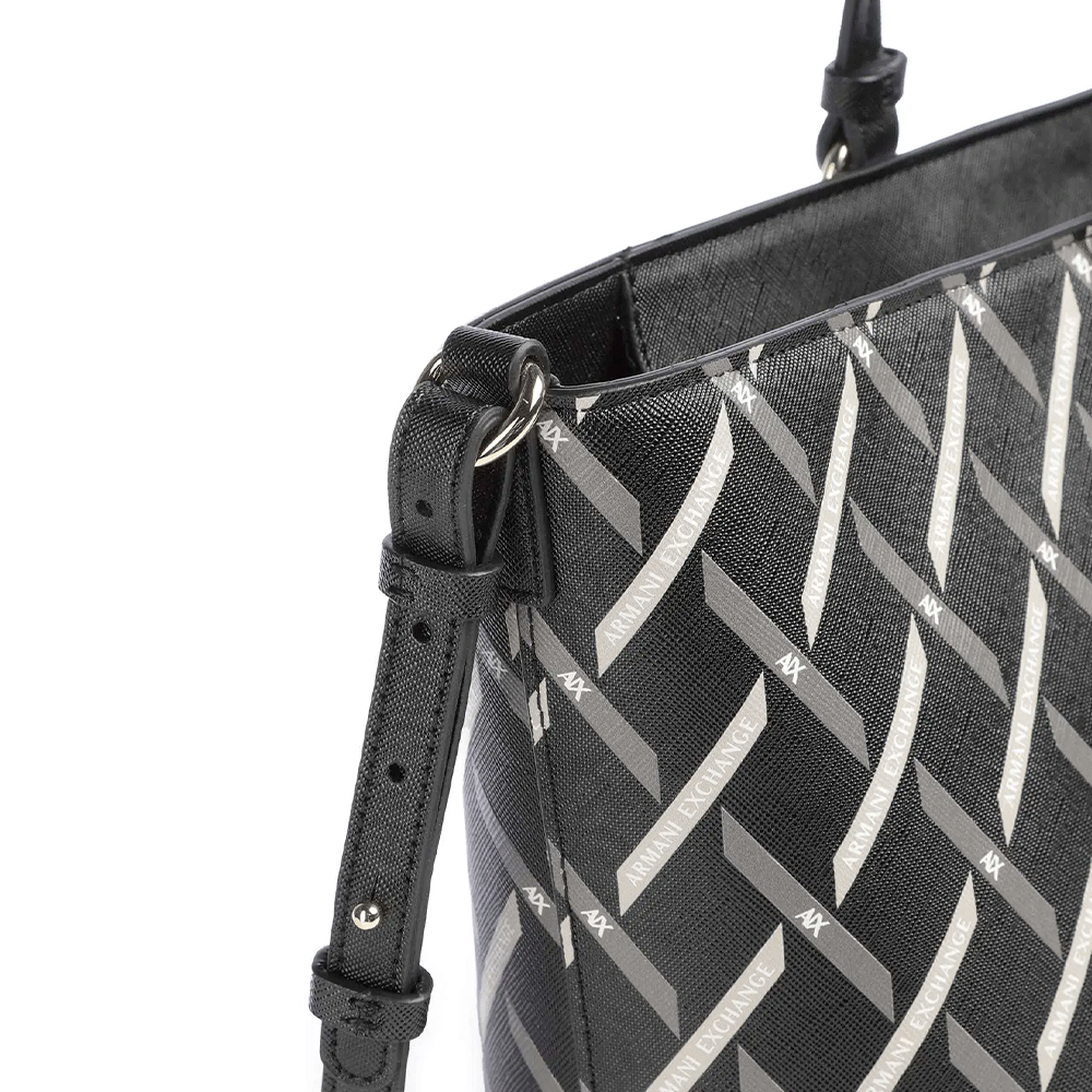 Damen-Schulter-Shopper ARMANI EXCHANGE in Schwarz