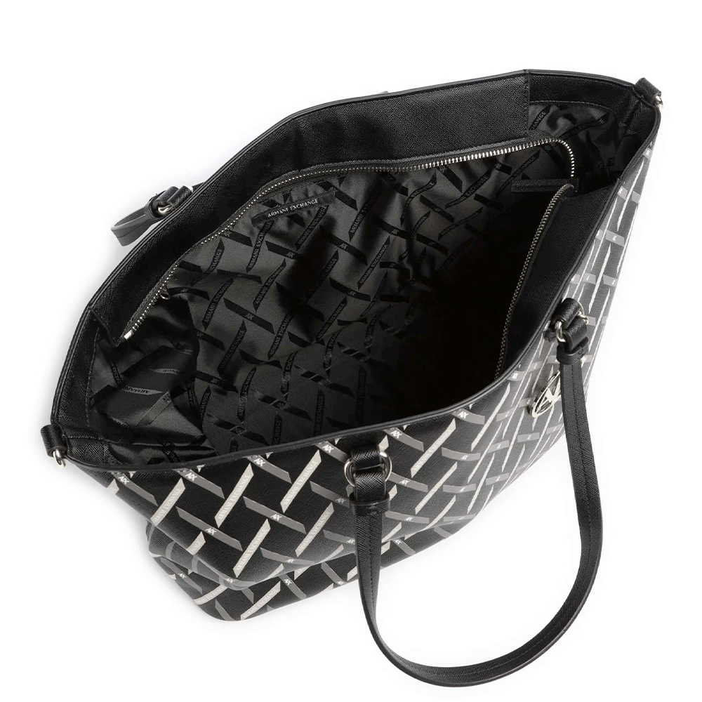 Damen-Schulter-Shopper ARMANI EXCHANGE in Schwarz
