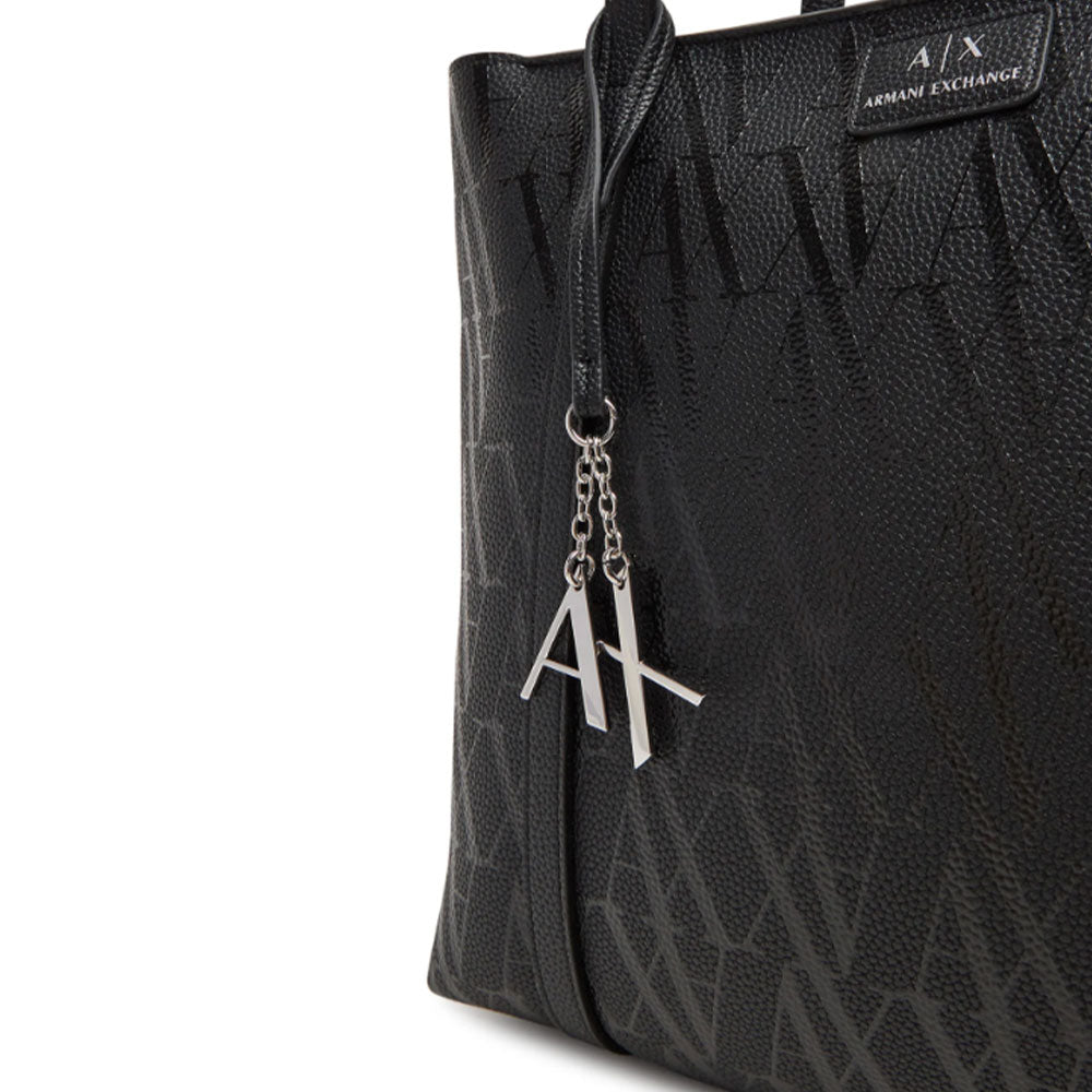 Borsa Donna Shopper a Spalla ARMANI EXCHANGE colore Nero Linea Silvye