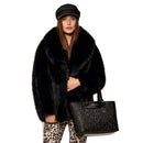 Borsa Donna Shopper a Spalla ARMANI EXCHANGE colore Nero Lucido Linea Liz