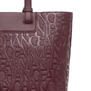Borsa Donna Shopper a Spalla ARMANI EXCHANGE colore Groove Lucido Linea Liz Misura Grande