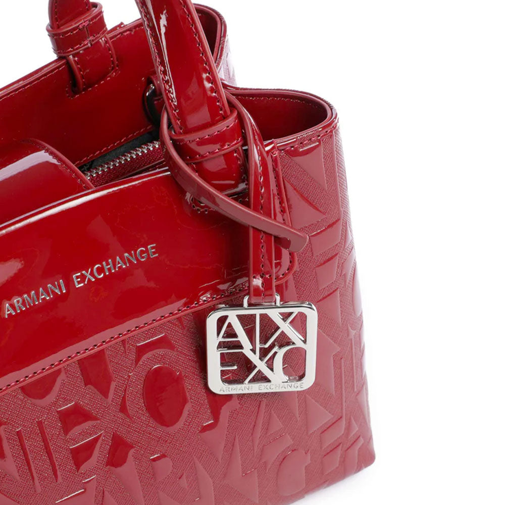 Borsa Donna a Mano con Tracolla ARMANI EXCHANGE colore Red Dahlia Linea Liz