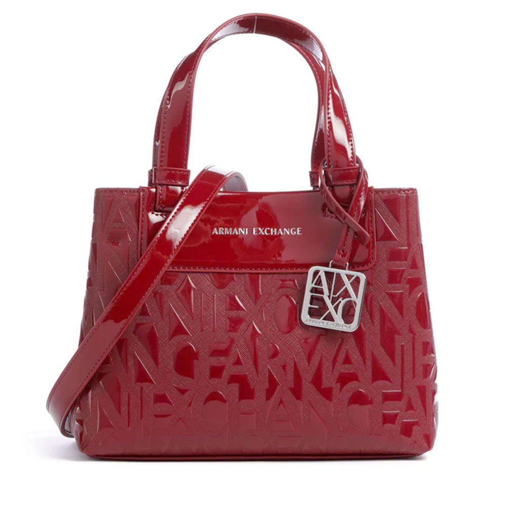 Borsa Donna a Mano con Tracolla ARMANI EXCHANGE colore Red Dahlia Linea Liz