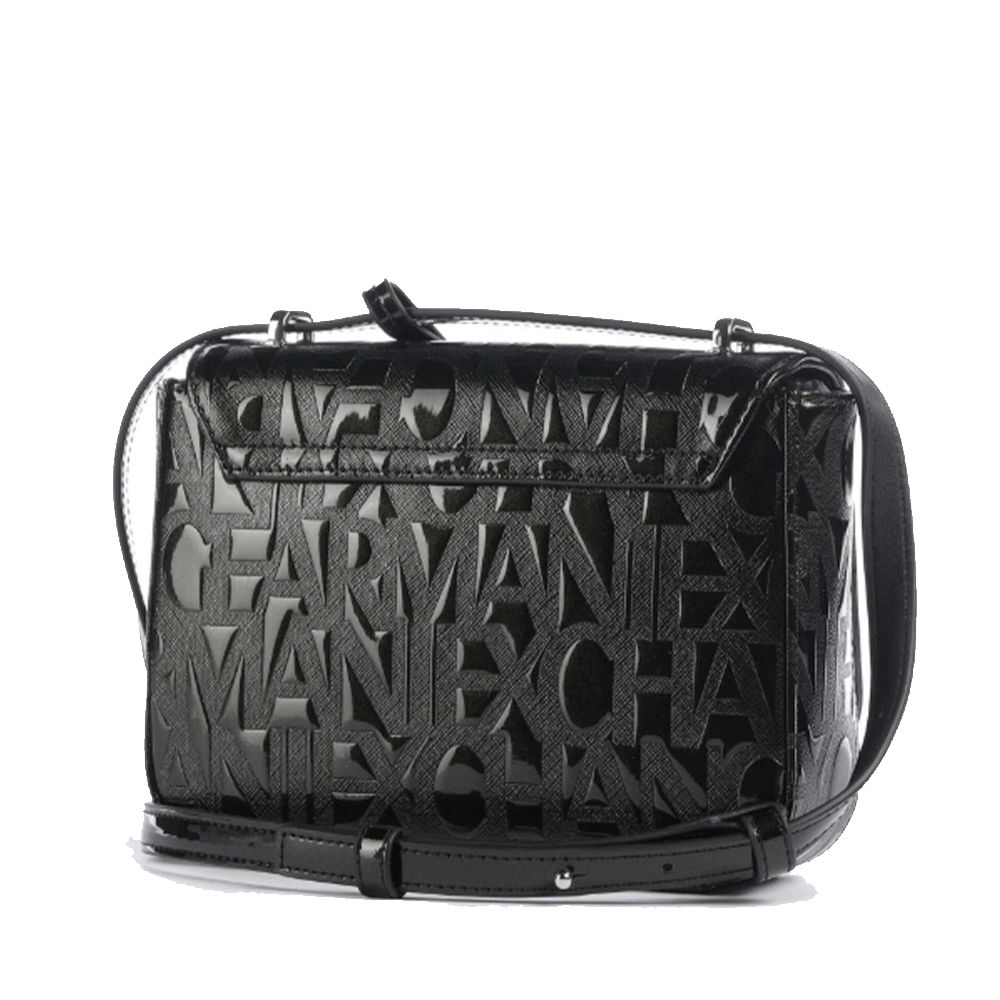 Borsa Donna a Tracolla ARMANI EXCHANGE colore Nero Lucido Linea Liz